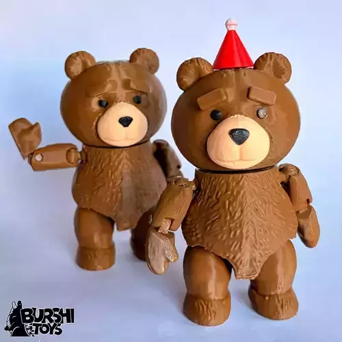 TED ACTION ARTICULATED FIGURE - MULTIPARTS