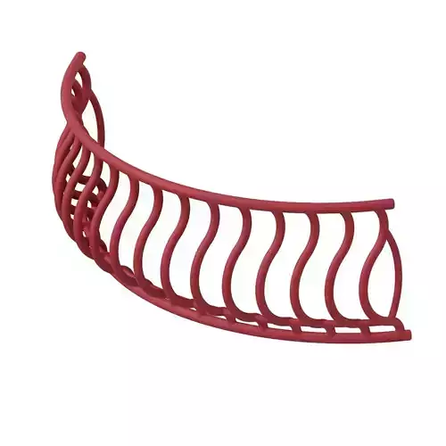 Plastic Exquisite Balcony Rail Toy