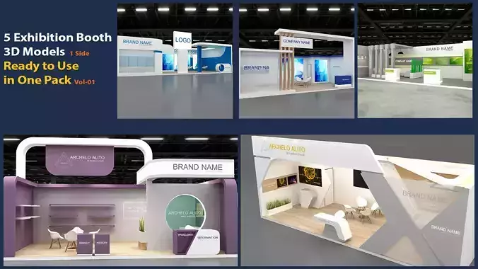 Collection 1 Side Open exhibition