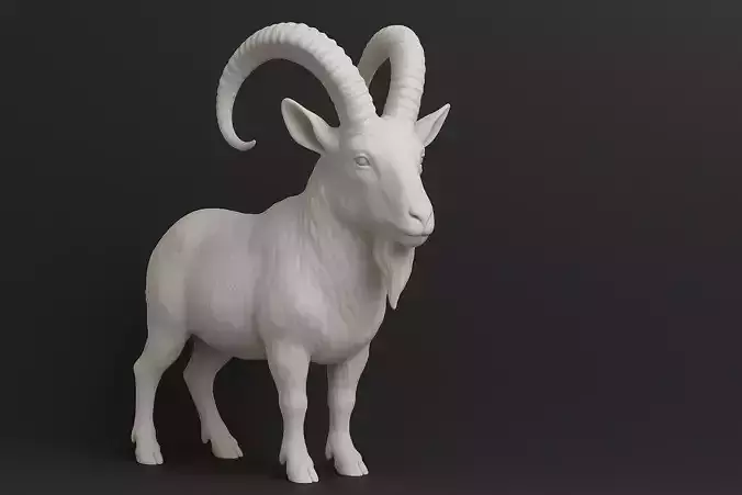 Ibex Figurine