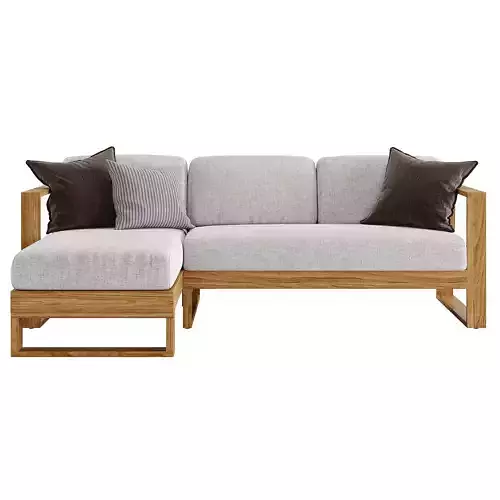 Rio Outdoor Left Chaise Sofa