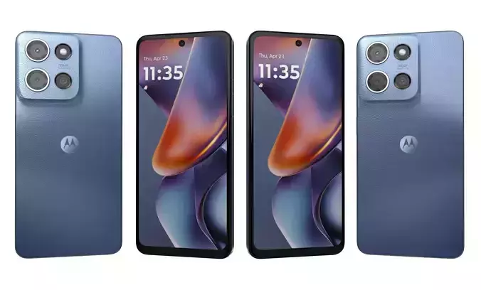 Motorola Moto G 2025 Blue High Poly