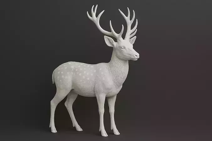 Fallow Deer Sculpture