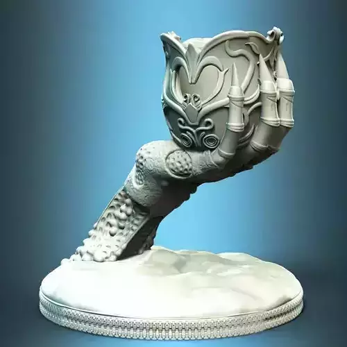 Rosy Grip Goblet Bottle  Can  Holder 3D Printable STL File