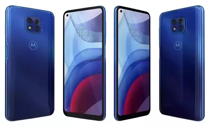 Motorola Moto G Power Flash Gray High Poly