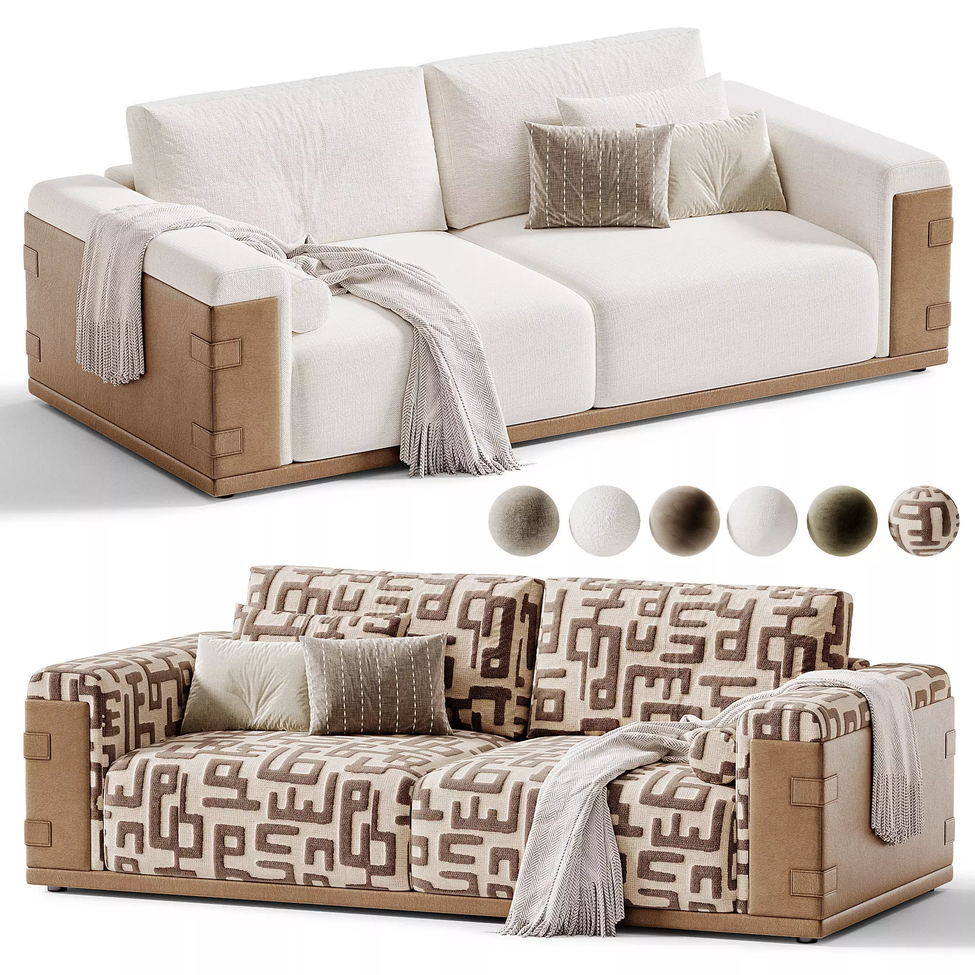 Atelier Sofa By turri 3D model