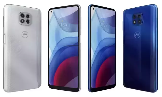 Motorola Moto G Power Flash Gray And Polar Silver High Poly