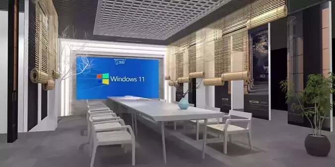 Chinese style meeting room