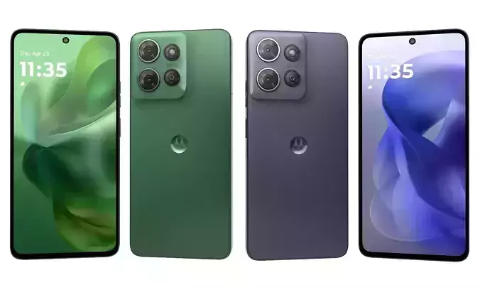 Motorola Moto G Power 2025 Gray And Gray High Poly