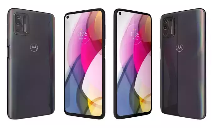 Motorola Moto G Stylus 2021 Aurora Black High Poly