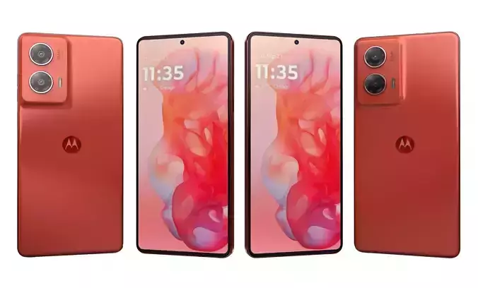 Motorola Moto G Stylus 5G 2024 Red High Poly