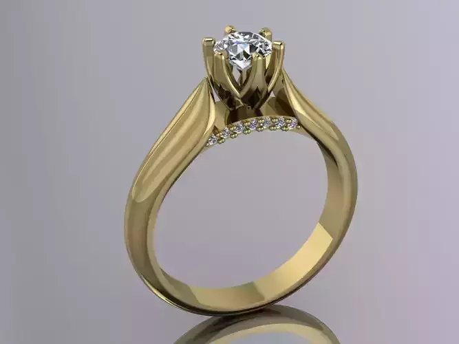Elegant Ring Jewelry Gold