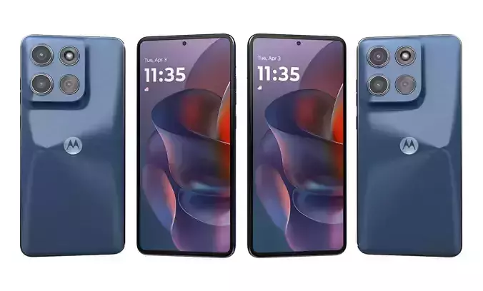 Motorola Moto G Stylus 5G 2025 Gibraltar Sea High Poly