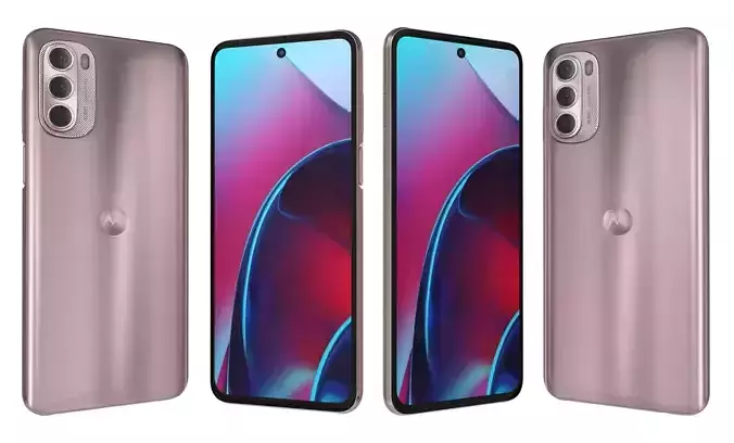 Motorola Moto G Stylus 2022 Metallic Rose High Poly