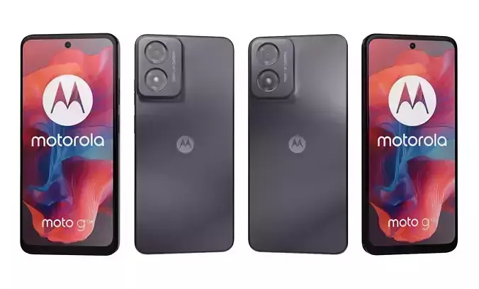 Motorola Moto G04 Black High Poly