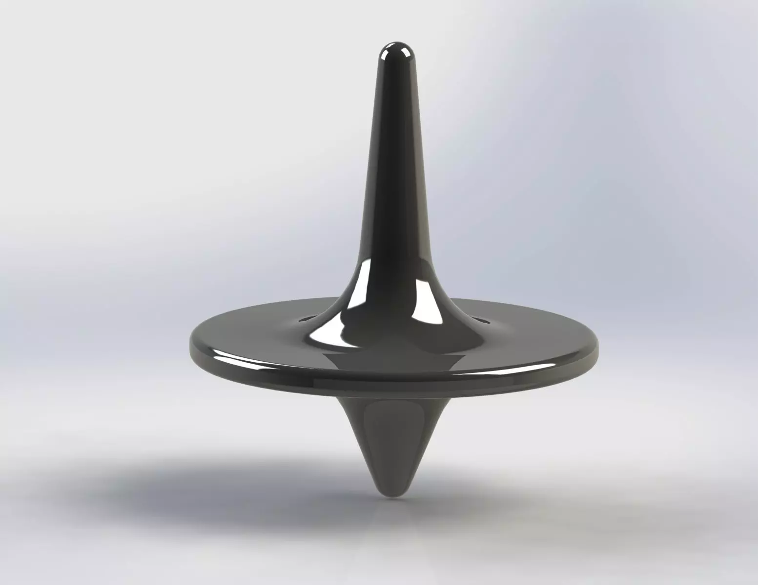 Classic Spinning Top Free 3D print model
