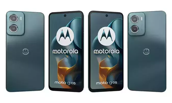 Motorola Moto G05 Blue High Poly