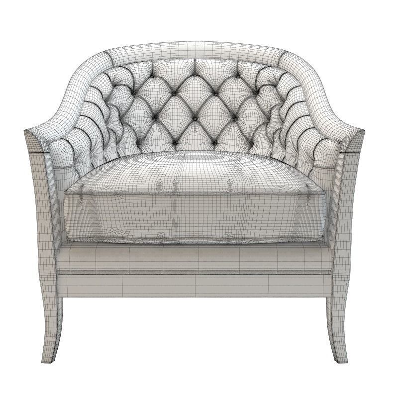 Opera Contemporary - Marta Classic Armchair 3D model_5