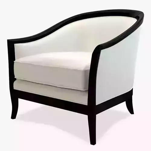 Opera Contemporary - Marta Armchair 3D model