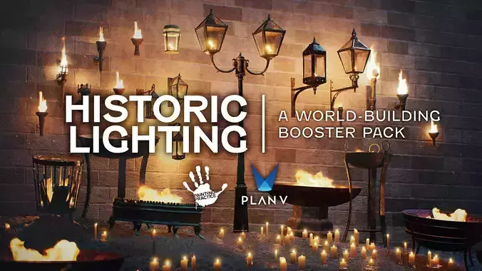 Plan V Historic Lighting Kit A World-Building Booster Pack 