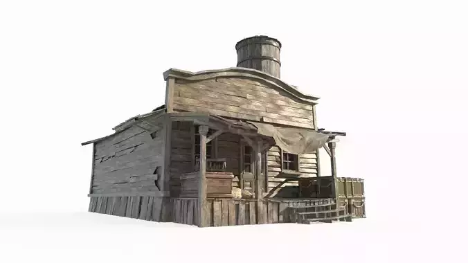 Western architectural houses