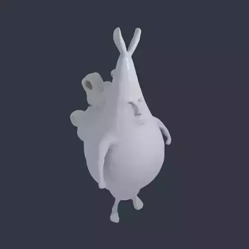 Easter guardian key ring