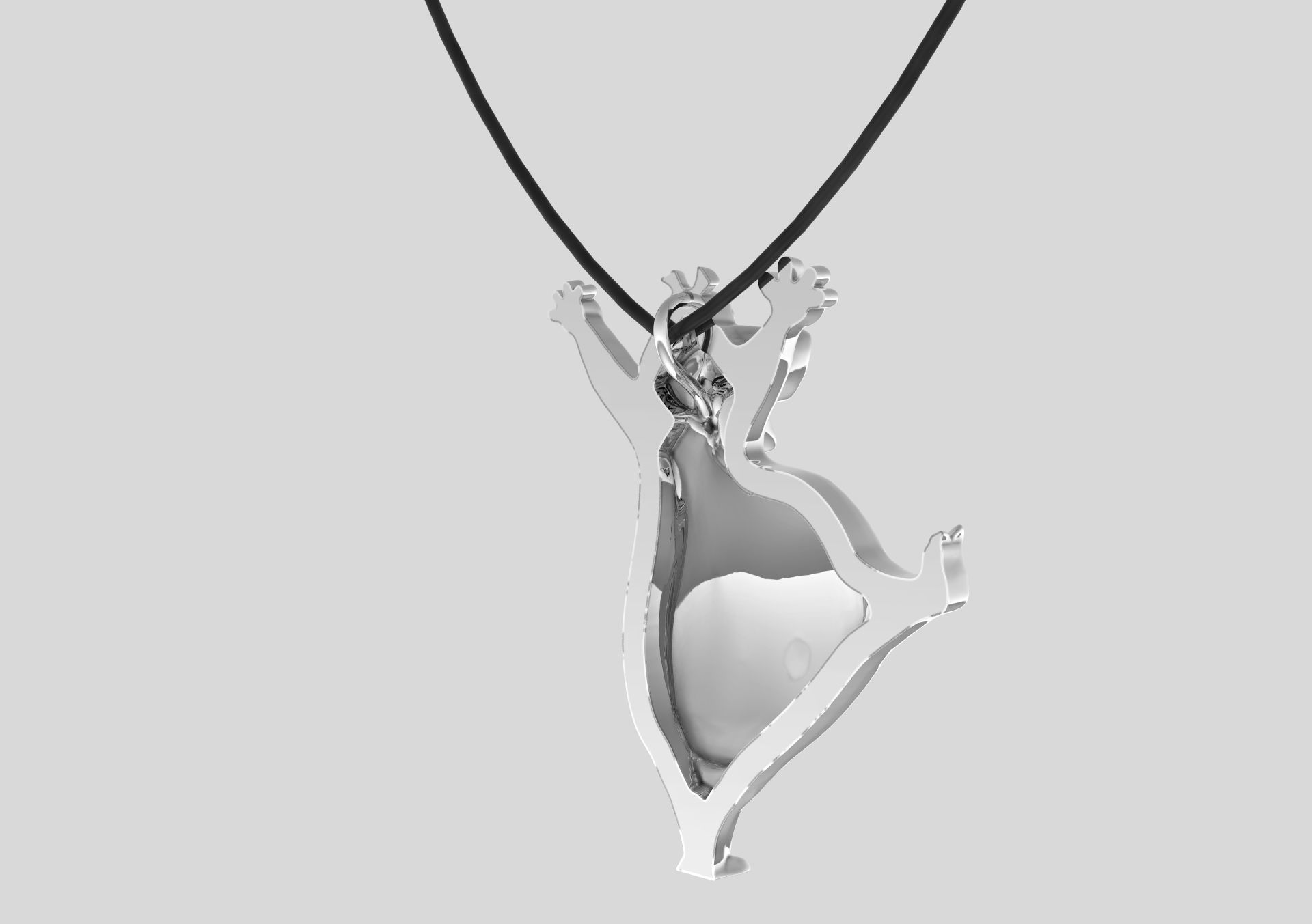 Pendant Gloria Madagascar 3D print model 3D print model_1