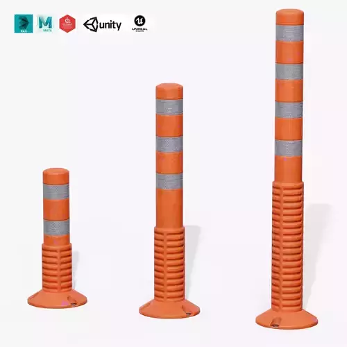 Flexible Delineator Post 