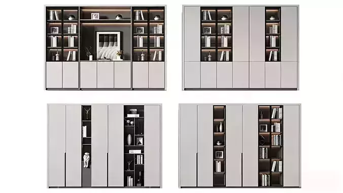 Modern Minimalist Bookcase