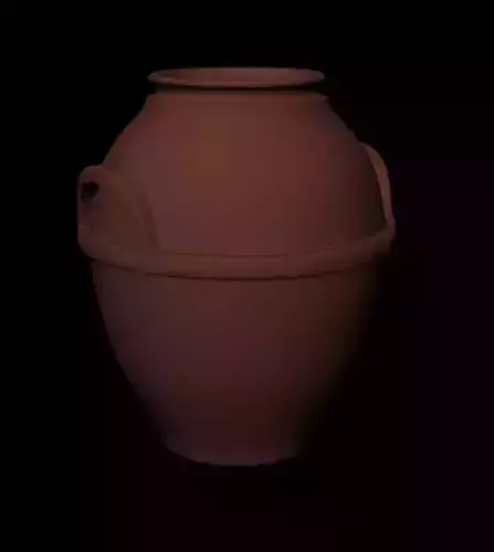 amphora clay pot Free 3D model