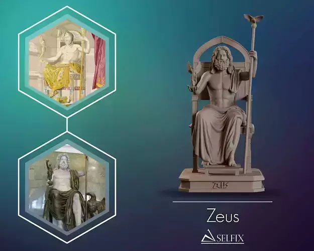 Zeus Fullbody sculpture