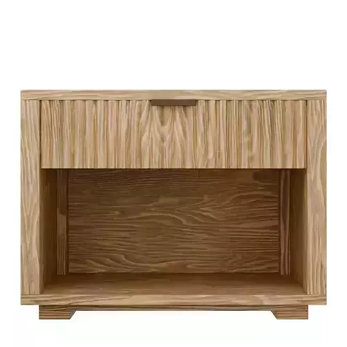 Nightstand - Solid Oak Light