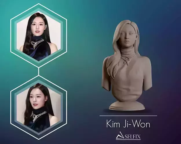 Kim Ji-won Bust Sculpture