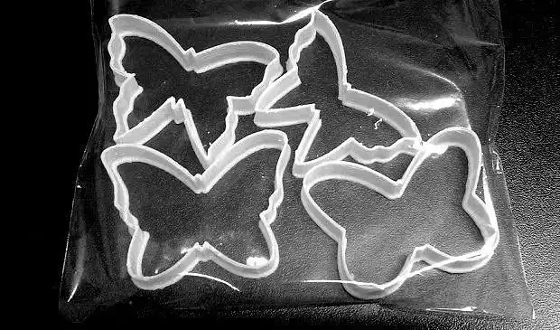 Set of cookie cutters Butterflies