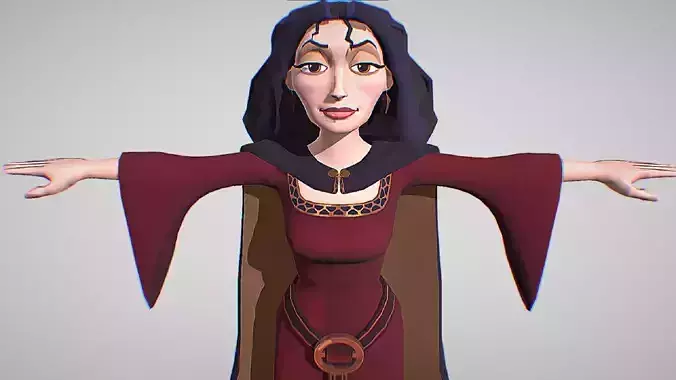 Mother Gothel - Disney Sorcerers Arena - Cute Anime Girl