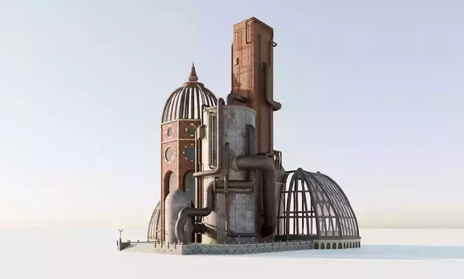 Cyberpunk Building 03