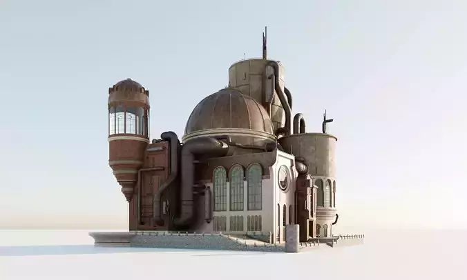 Cyberpunk Building 04