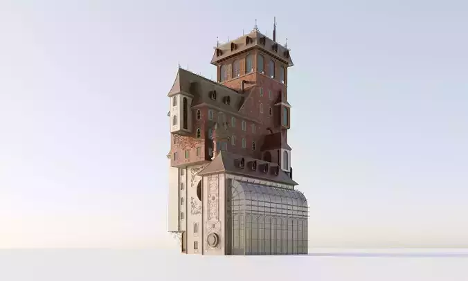 Cyberpunk Building 11