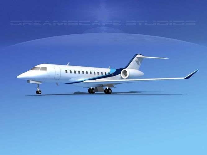 Bombardier Global Express 6000 V10 3D model