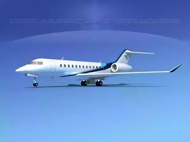 Bombardier Global Express 6000 V10 3D model
