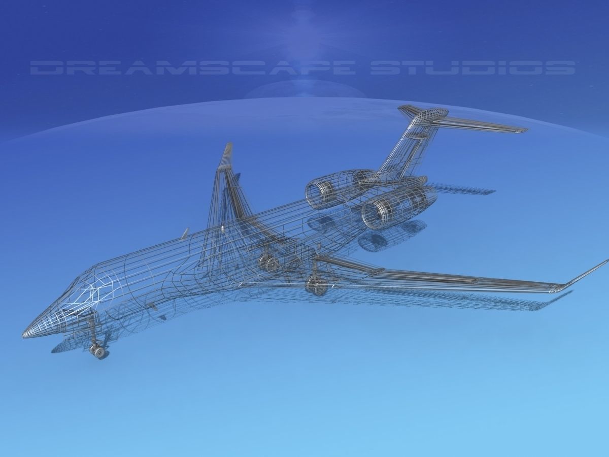 Bombardier Global Express 6000 V10 3D model_16