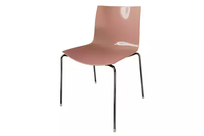 Modern Molded Plastic Side Chair