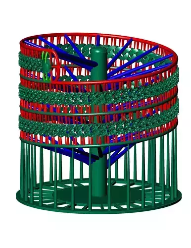 6MM 21 INCH STONE CUBAN FULL CHAIN AND BRACELET TREE 