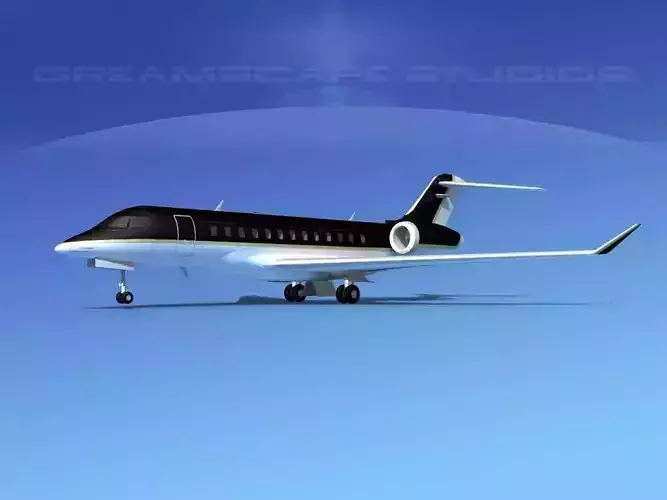 Bombardier Global Express 6000 V12 3D model