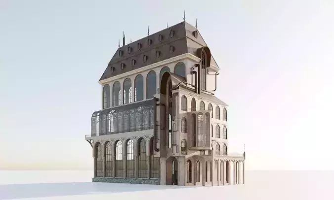 Cyberpunk Building 19