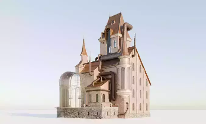 Cyberpunk Building 21