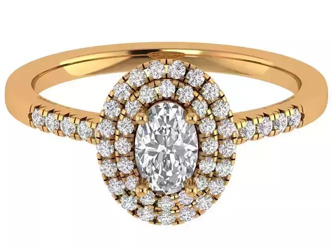 Oval Engagaement Ring