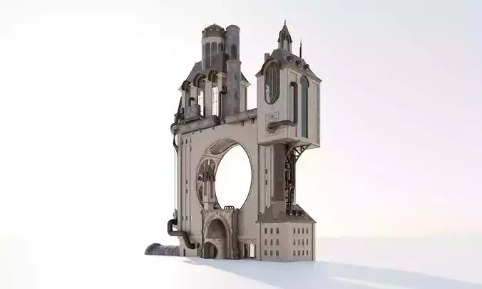 Cyberpunk Building 00