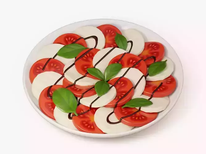 Caprese Salad Plate