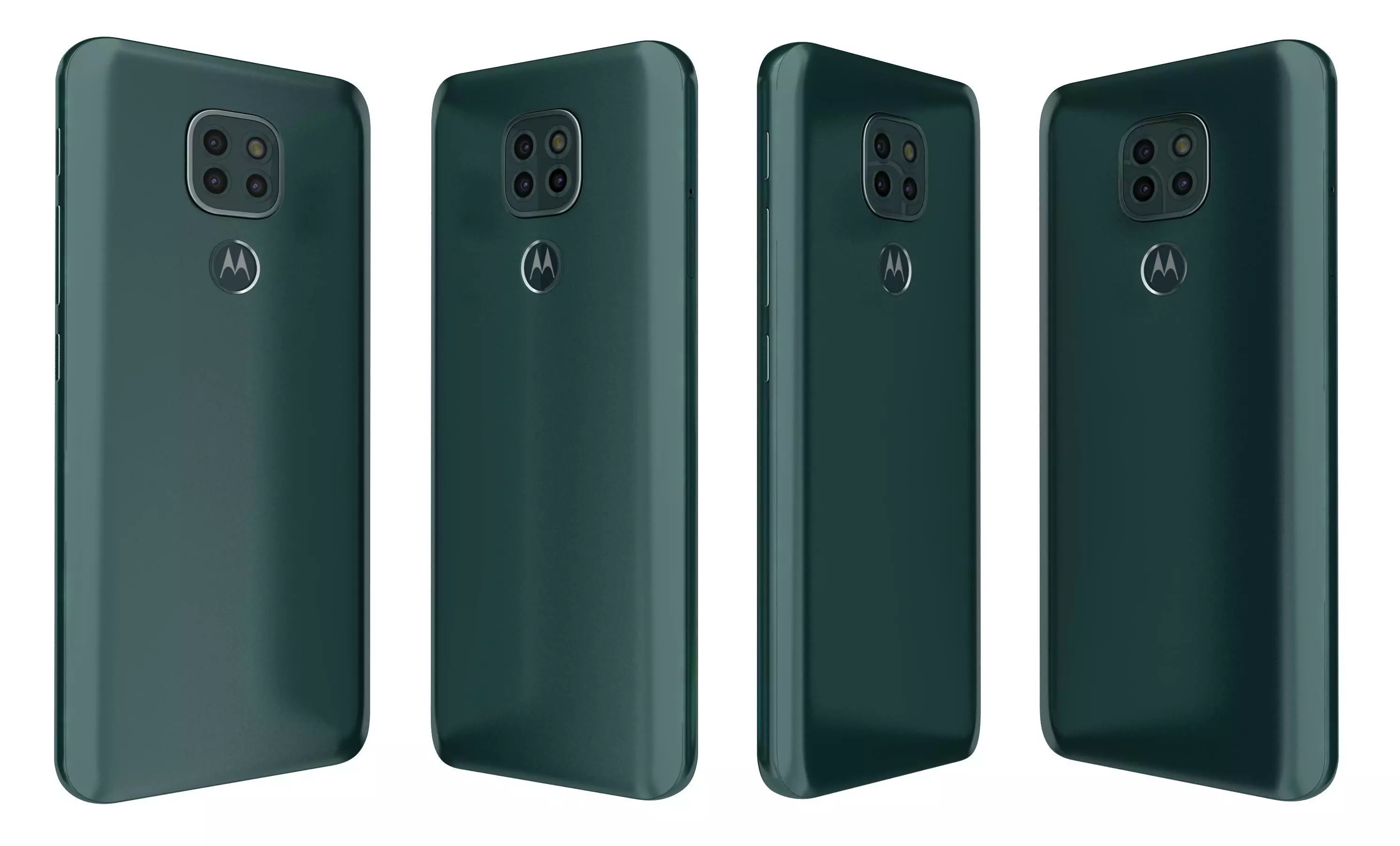 Motorola Moto G9 Play Forest Green High Poly 3D model | CGTrader